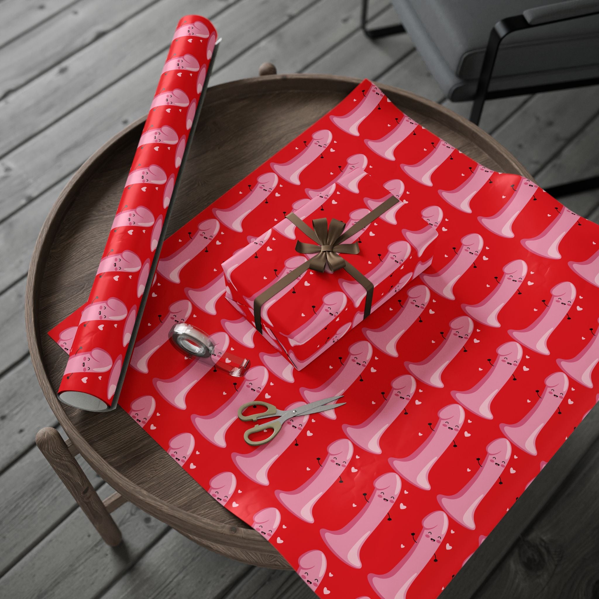 Peen Wrapping Paper