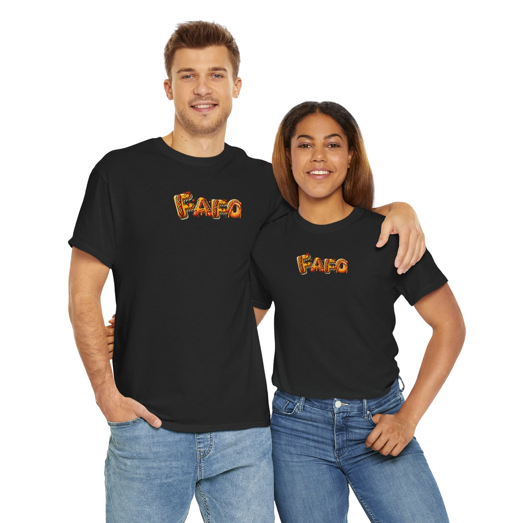 FAFO Hot Dog Font Tee