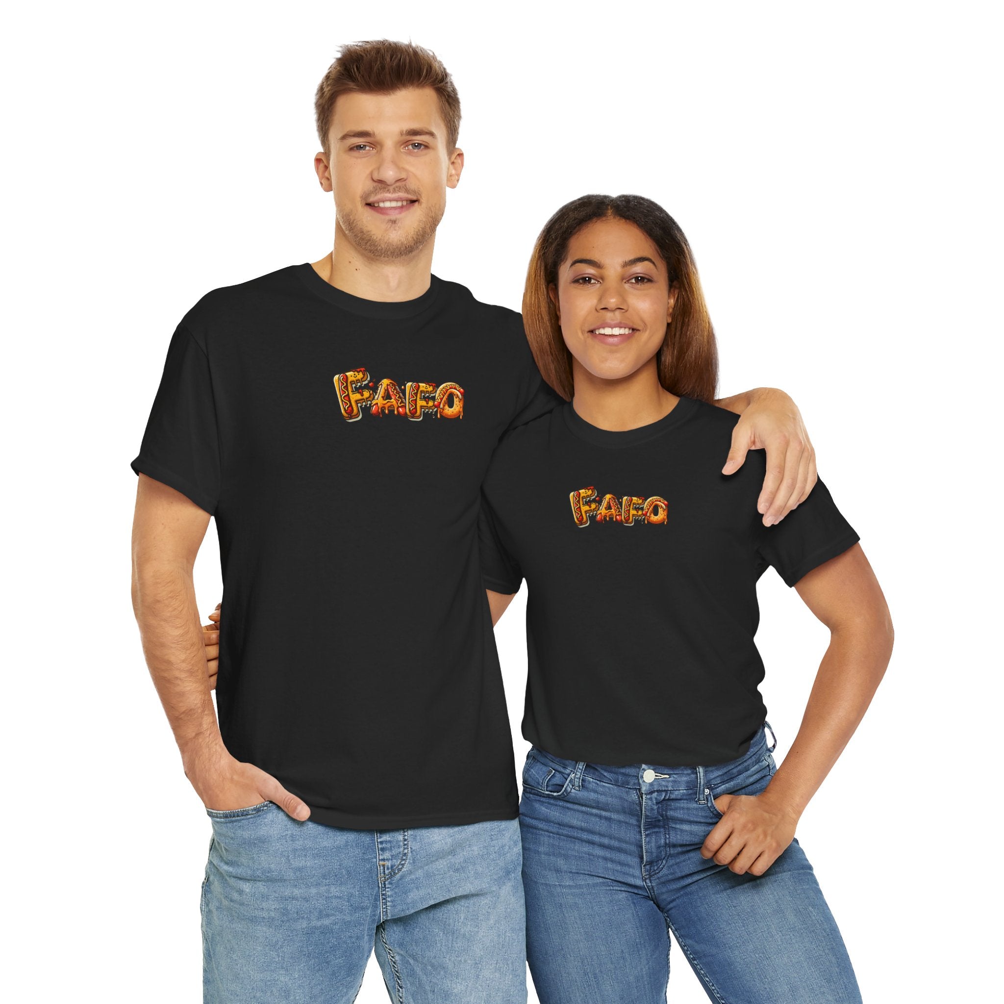 FAFO Hot Dog Font Tee