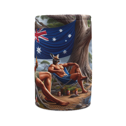 Muscled Up Roos Stubby Holder