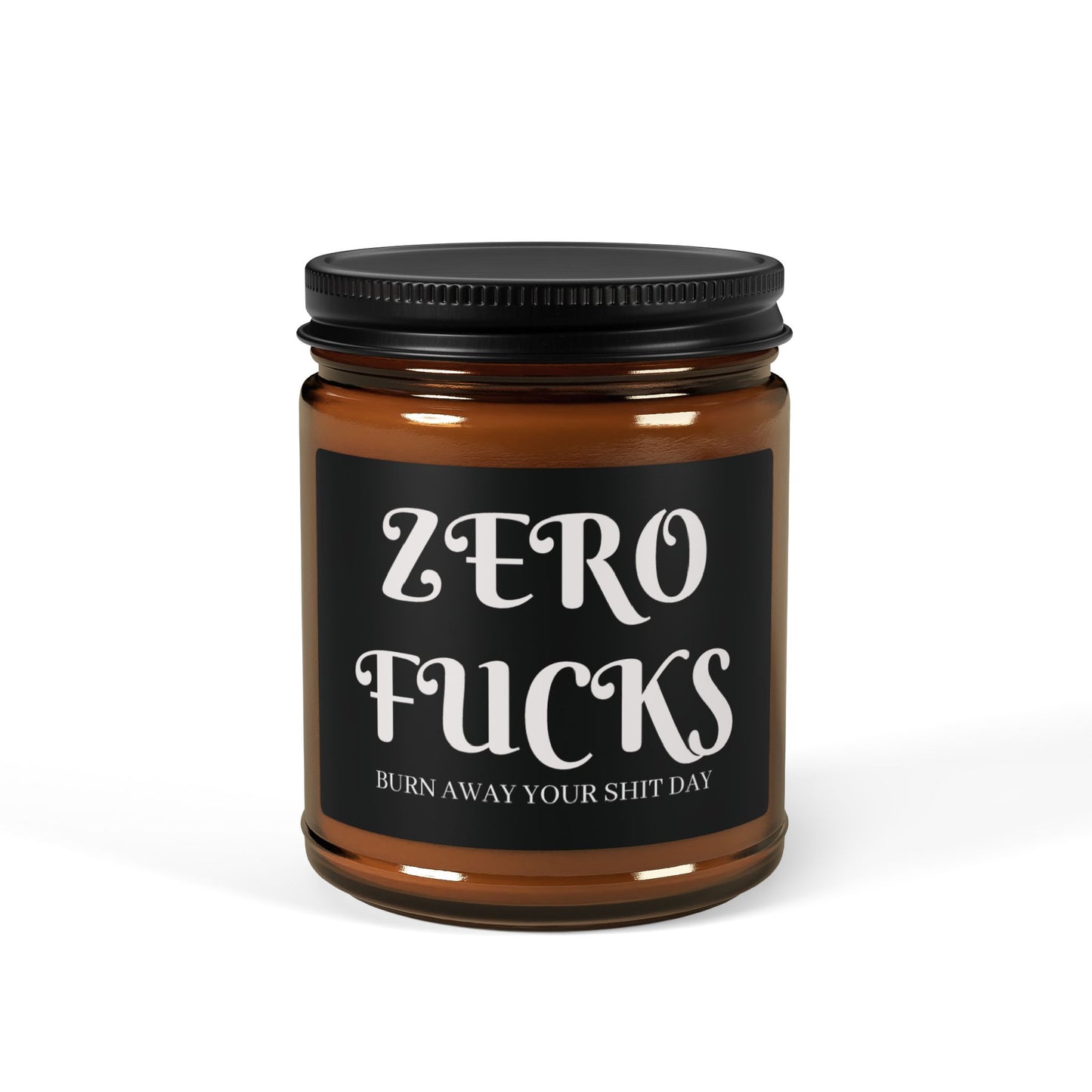 Zero Fucks Candle