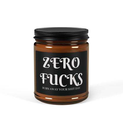 Zero Fucks Candle