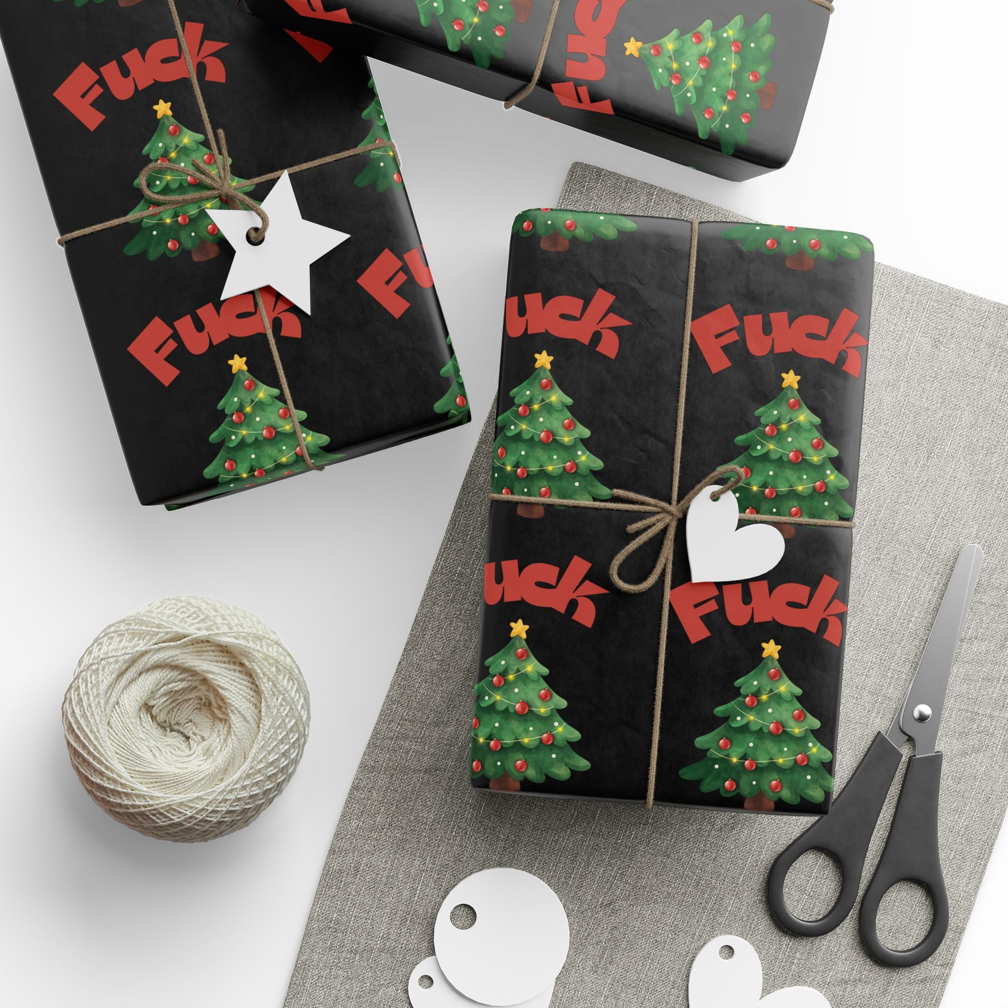 Fuck Christmas Wrapping Paper