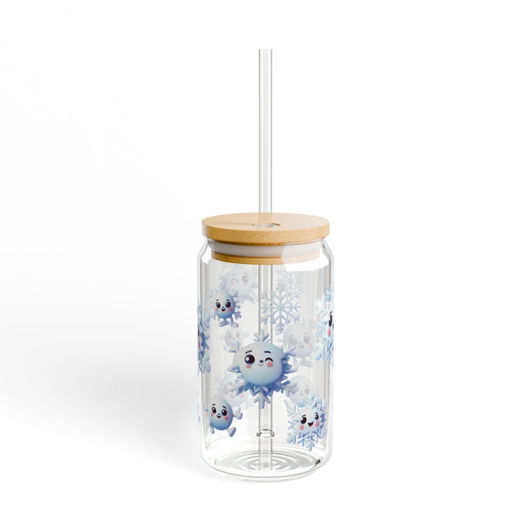 Winter Glass Tumbler