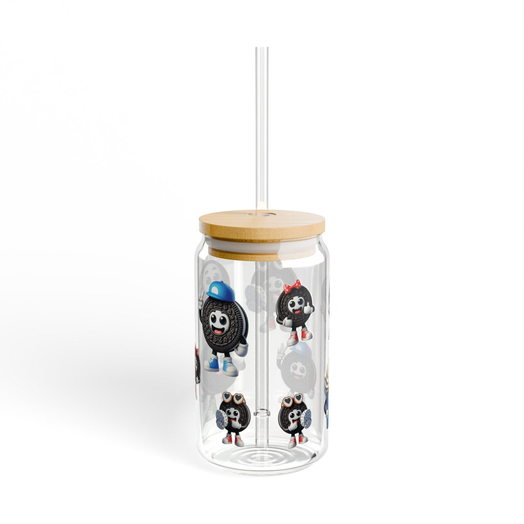 Cookies N Cream Glass Tumbler