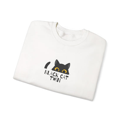 Black Cat Twin SweatShirt