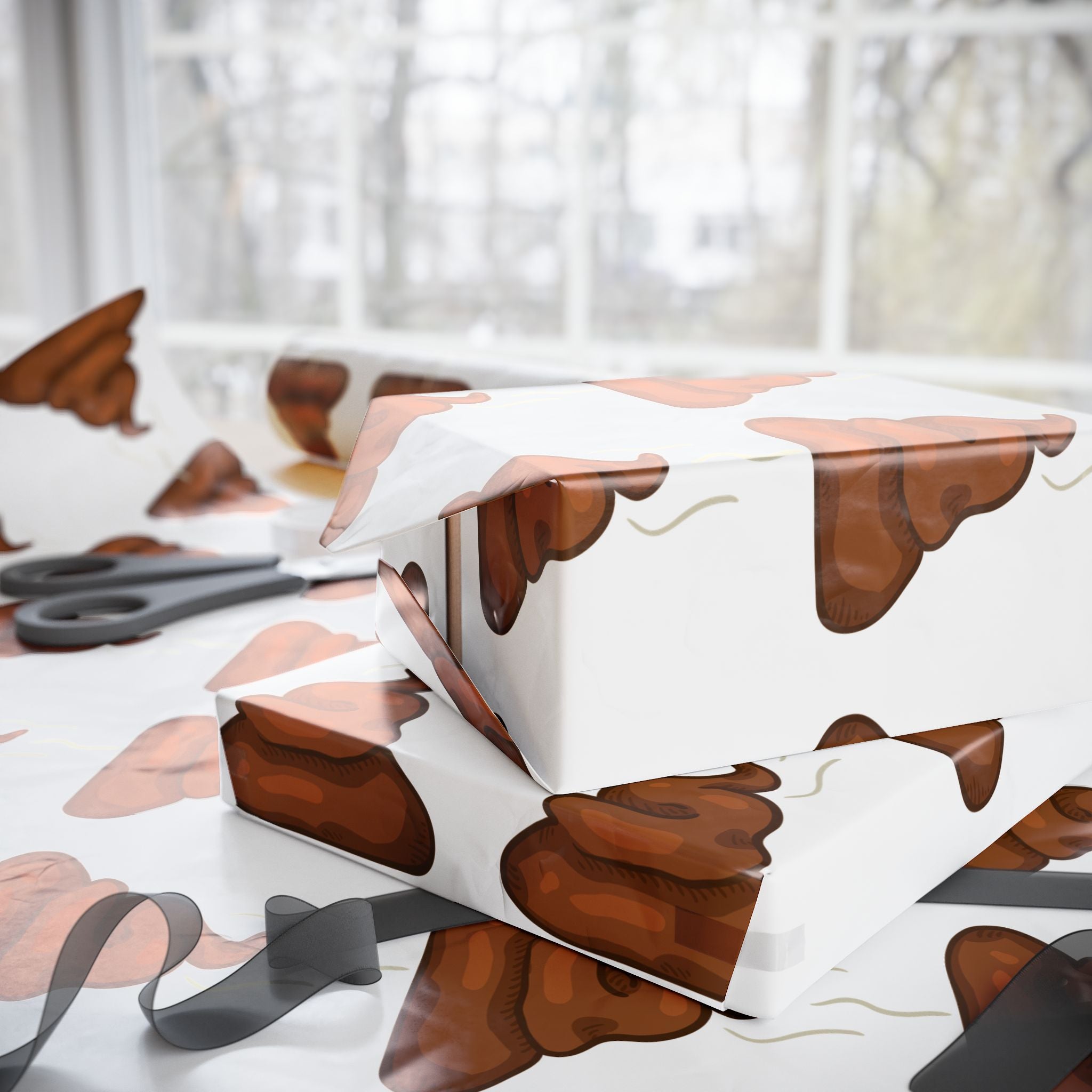 Poop Wrapping Paper