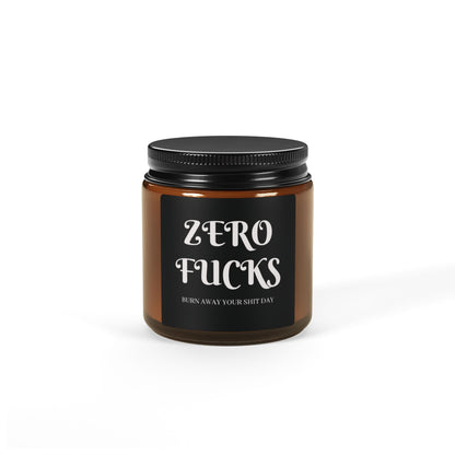 Zero Fucks Candle