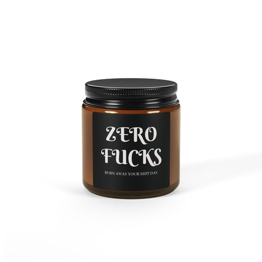 Zero Fucks Candle