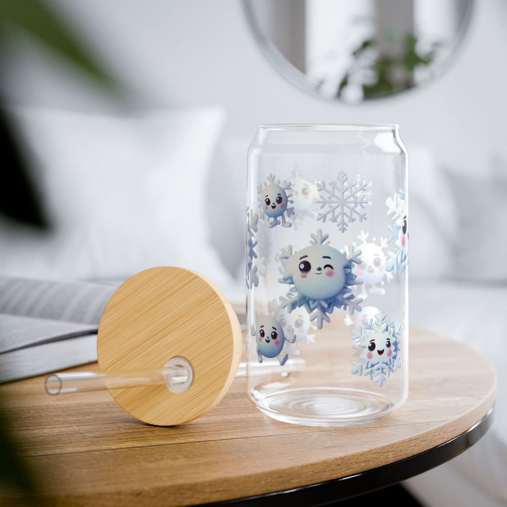 Winter Glass Tumbler