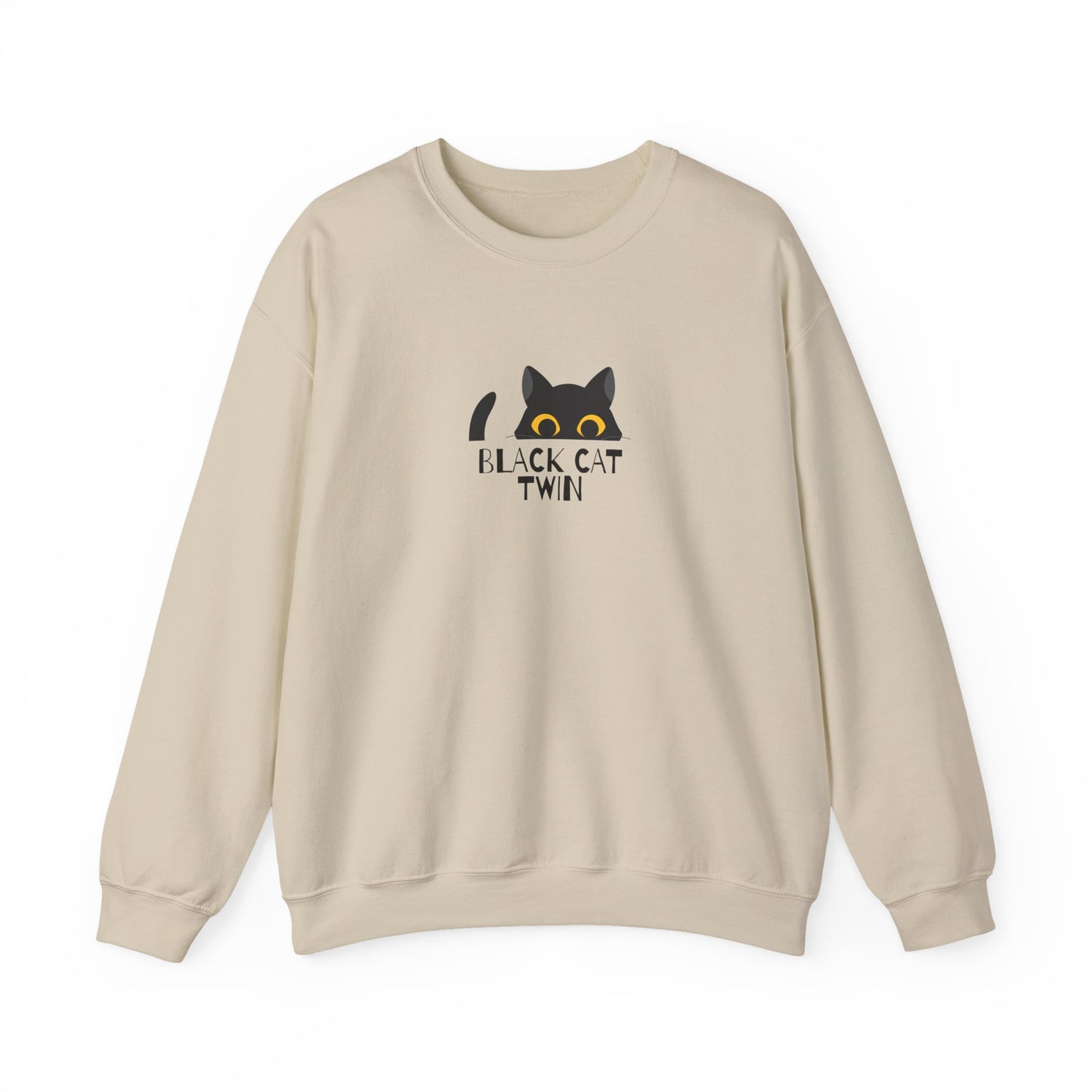 Black Cat Twin SweatShirt