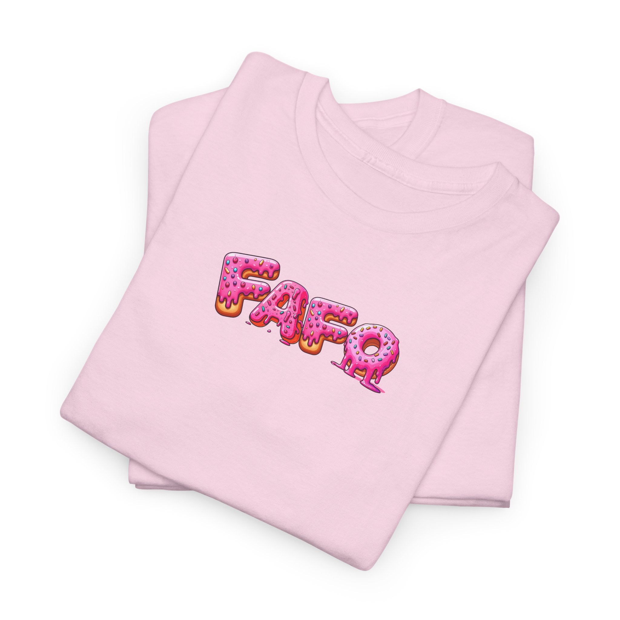 FAFO Donut Font Tee