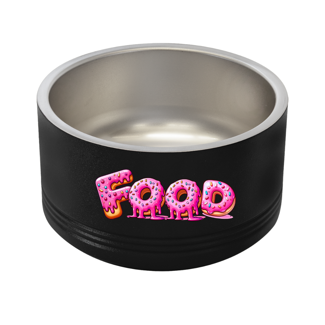 Donut Food Pet Bowl