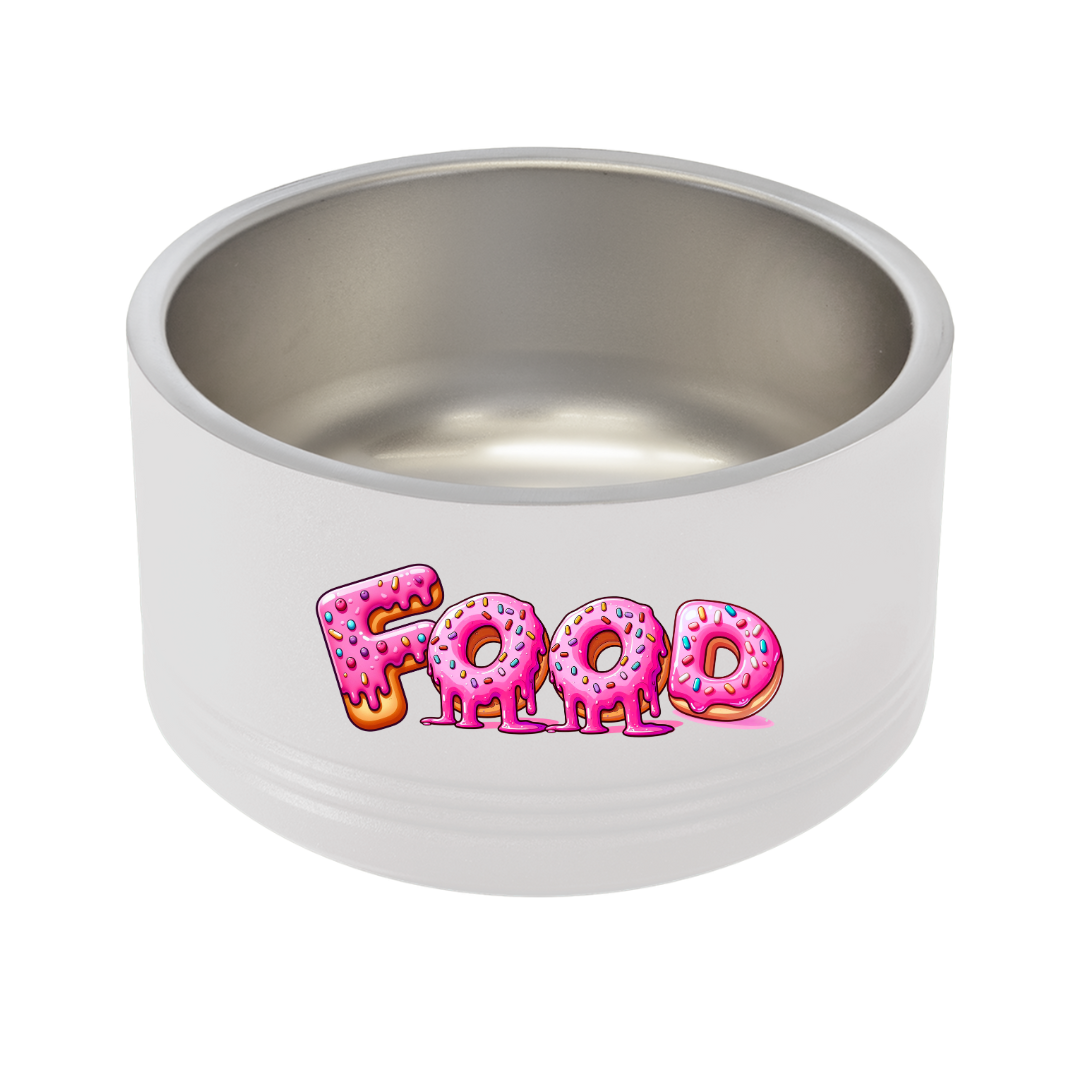Donut Food Pet Bowl