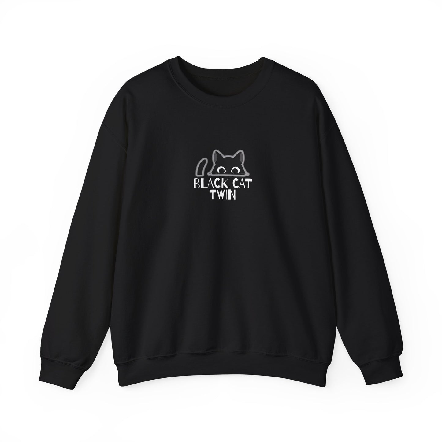 Black Cat Twin SweatShirt
