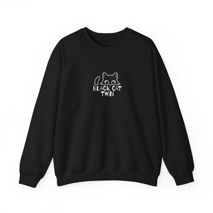 Black Cat Twin SweatShirt