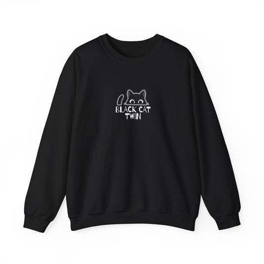 Black Cat Twin SweatShirt