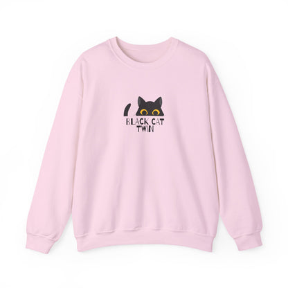 Black Cat Twin SweatShirt