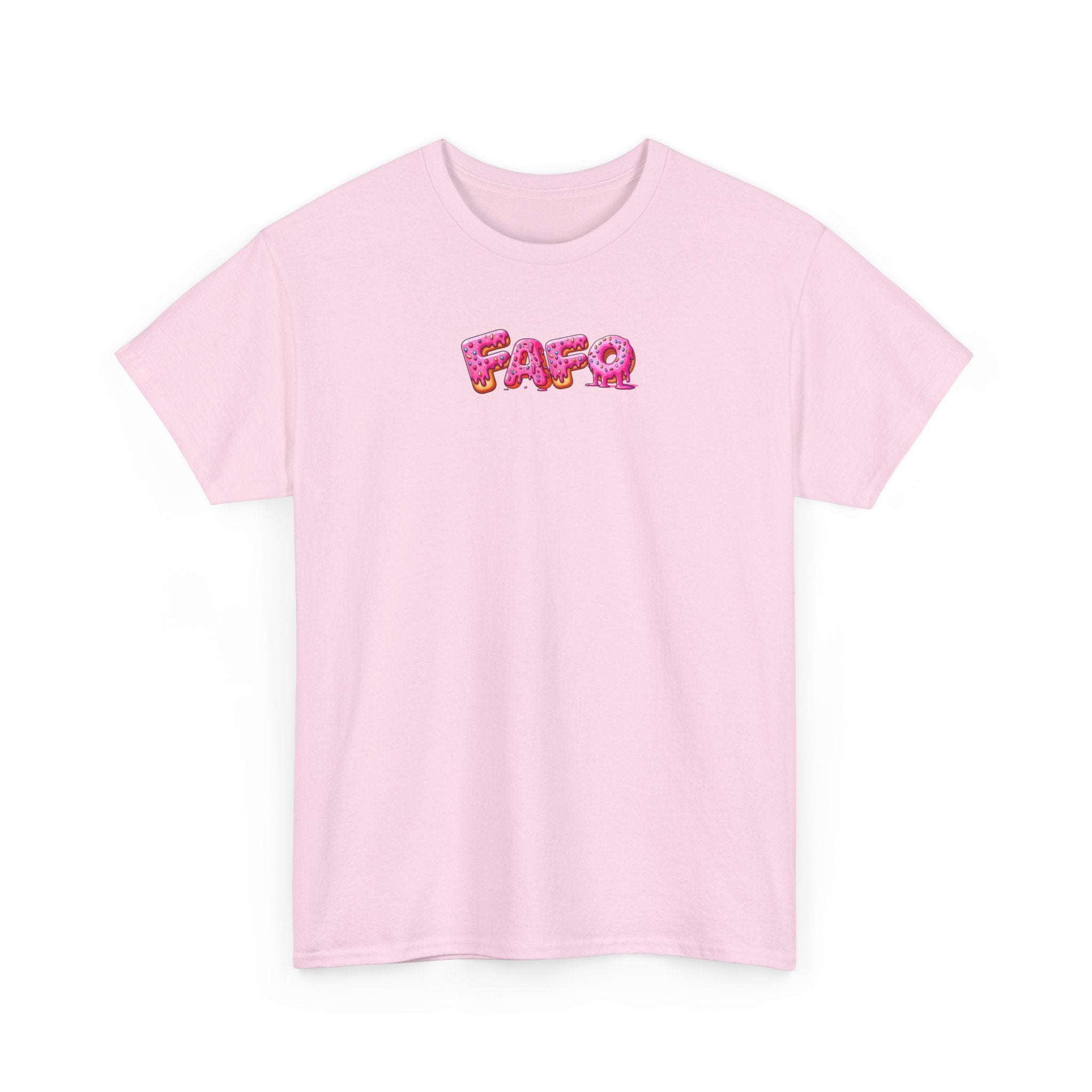 FAFO Donut Font Tee