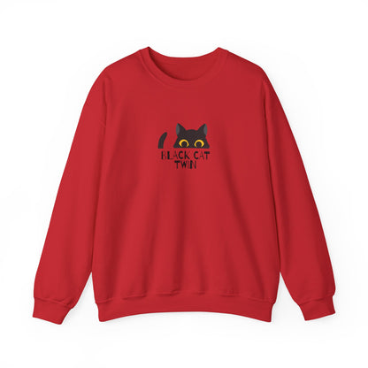 Black Cat Twin SweatShirt