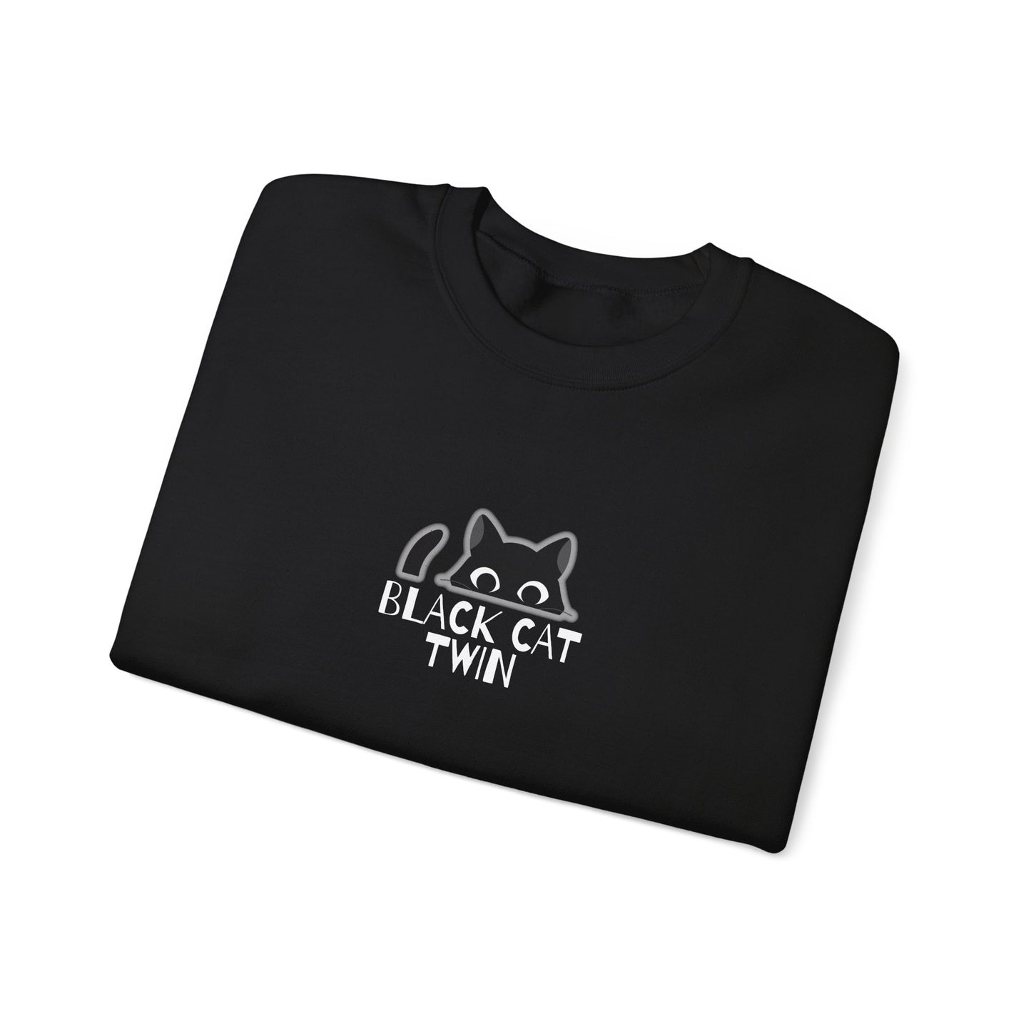 Black Cat Twin SweatShirt