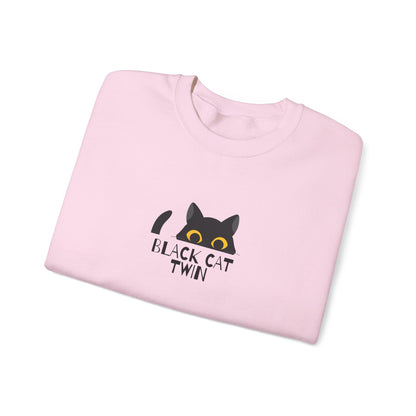Black Cat Twin SweatShirt