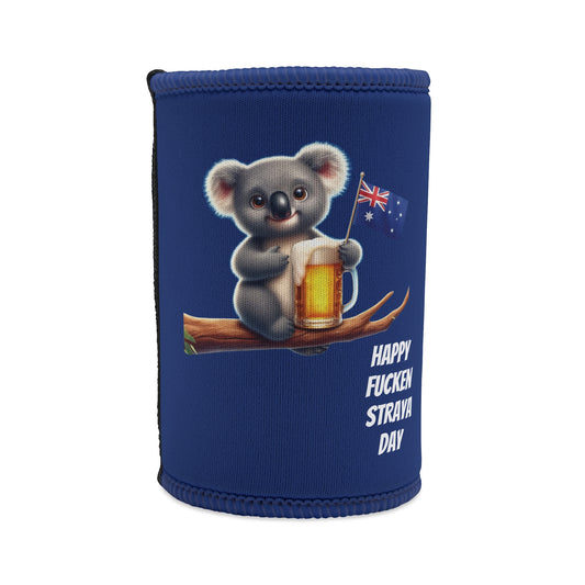 Happy Fucken Straya Day Stubby Holder