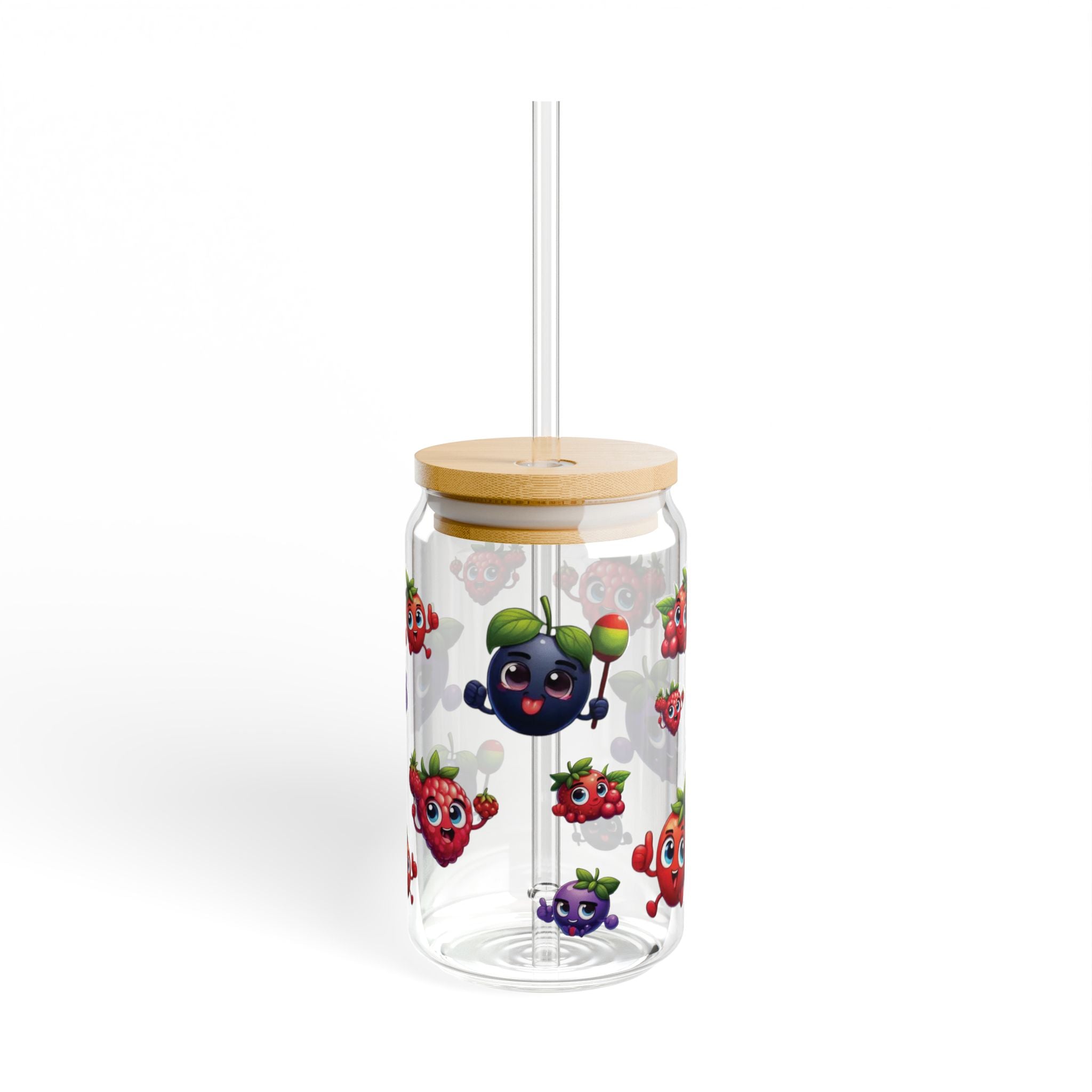 Wild Berries Glass Tumbler