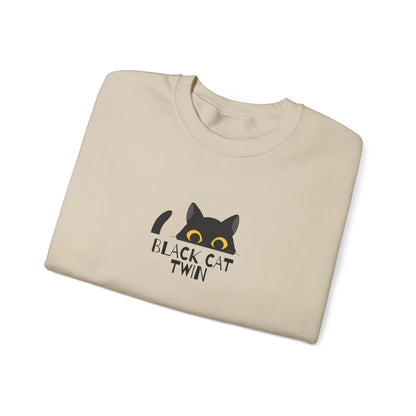 Black Cat Twin SweatShirt